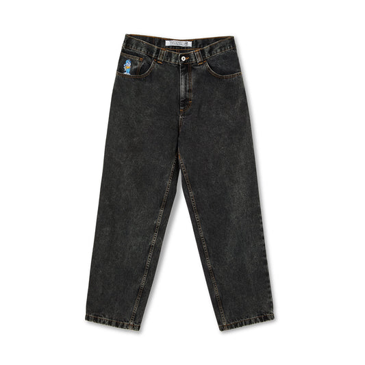 POLAR - 93! DENIM - WASHED BLACK