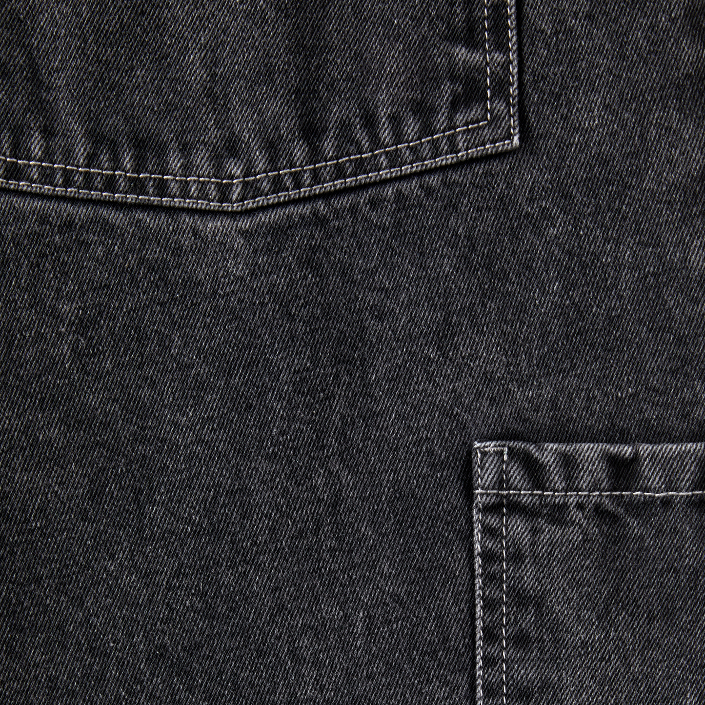 POLAR - BIG BOY WORK PANTS - WASHED BLACK