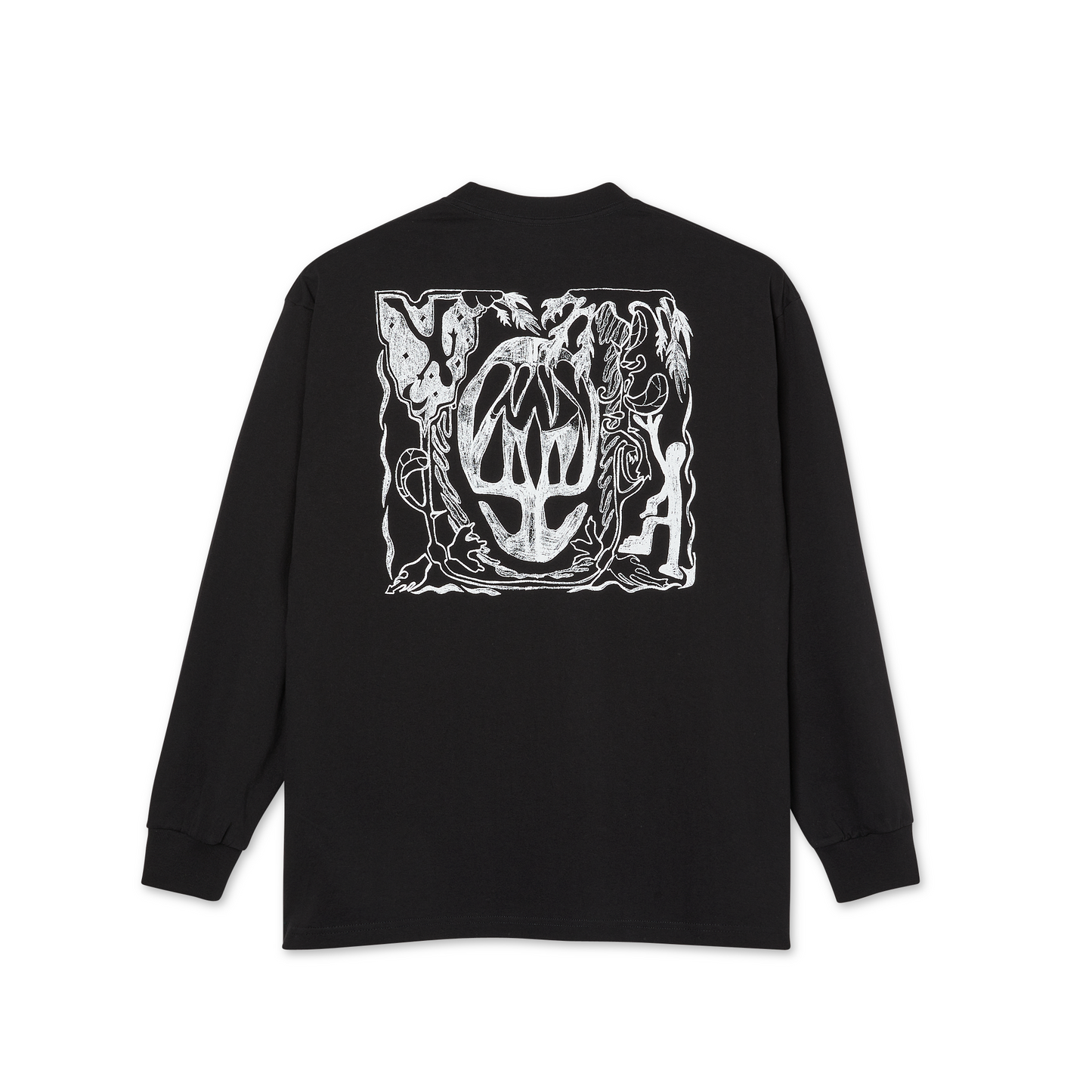 POLAR - JUNGLE LONGSLEEVE - BLACK