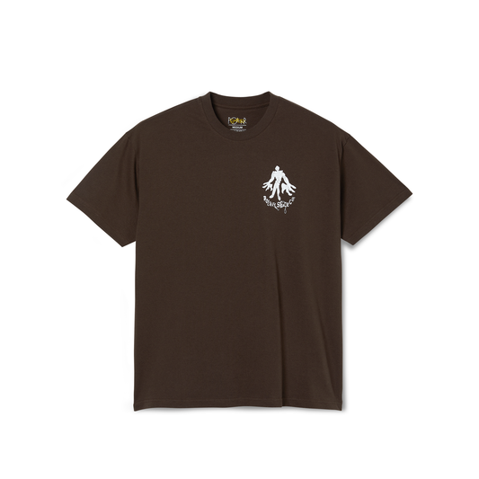 POLAR - JUNGLE TEE - CHOCOLATE