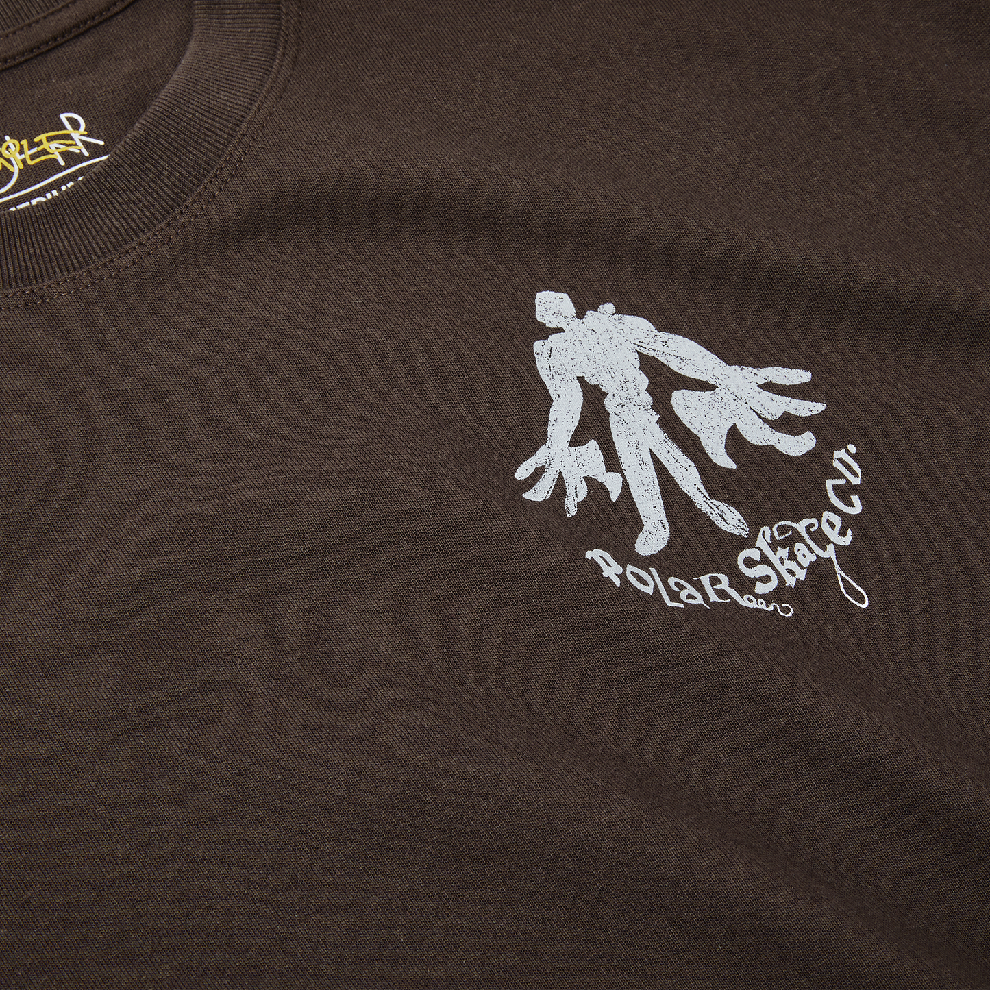 POLAR - JUNGLE TEE - CHOCOLATE