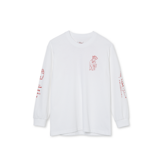 POLAR - SEEN BETTER DAYS LONGSLEEVE - WHITE