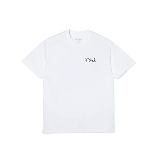 POLAR - SLOTTSPARKEN FILL LOGO TEE - WHITE