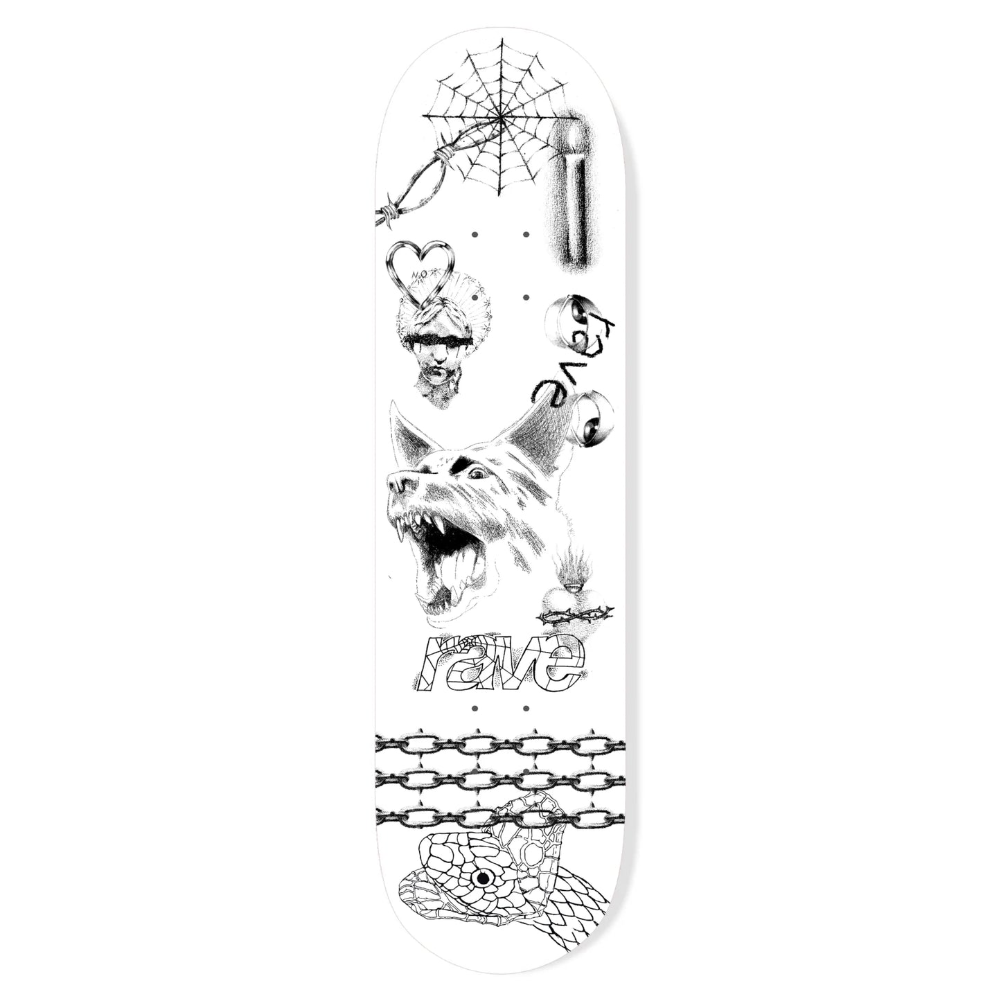 RAVE SKATEBOARDS - DELAPAIX - 8.0