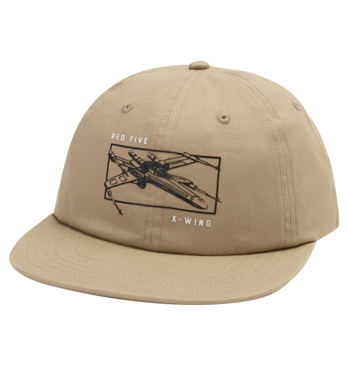 DC - XWING 6 PANEL HAT - SAND