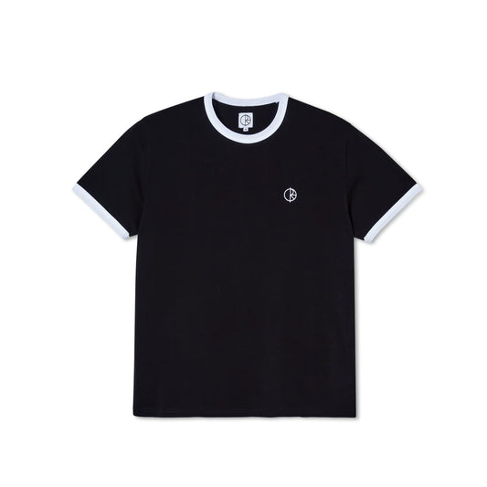 POLAR - RIOS RINGER TEE - BLACK/WHITE