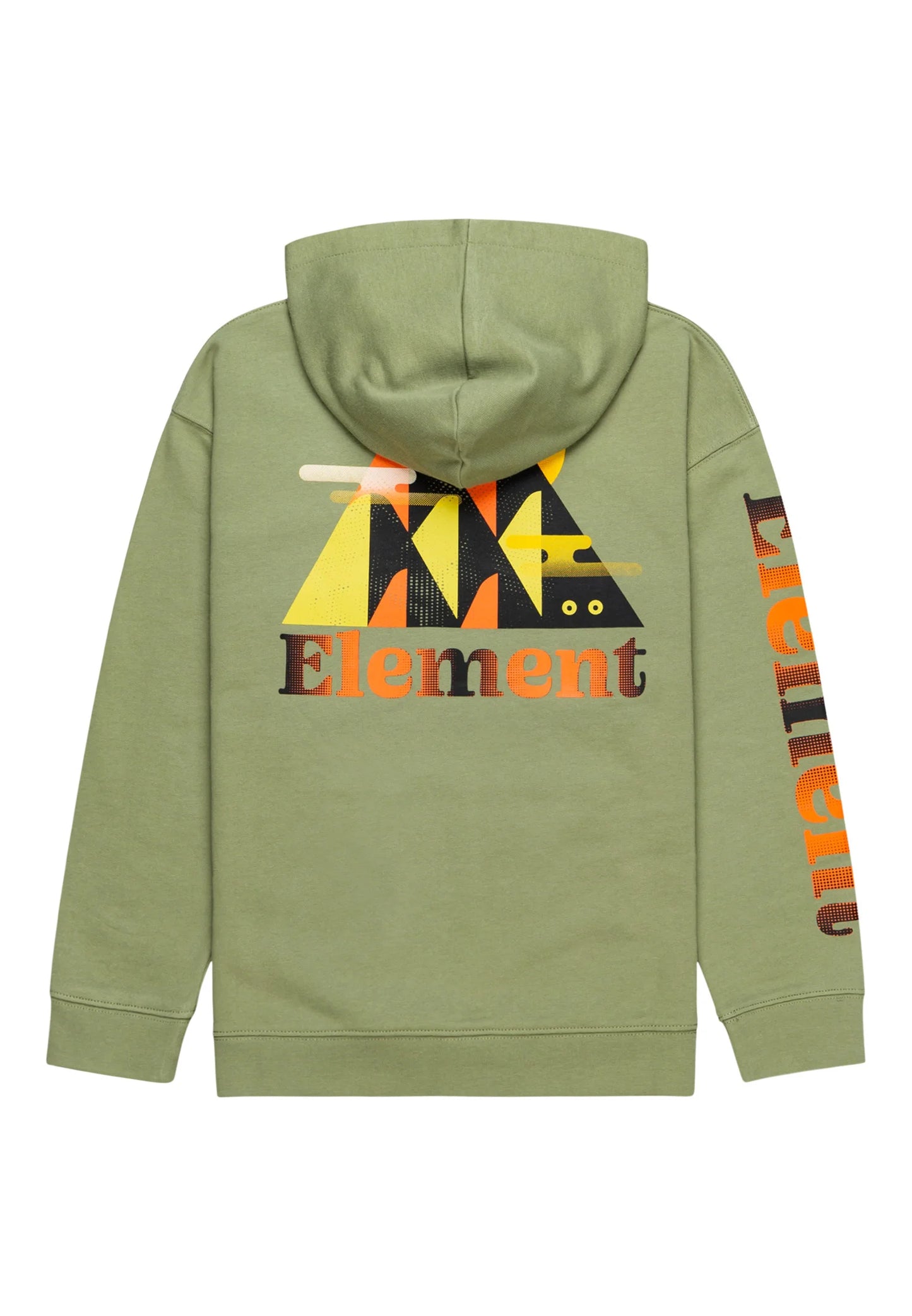 ELEMENT - HILLS HOOD YOUTH - OIL GREEN