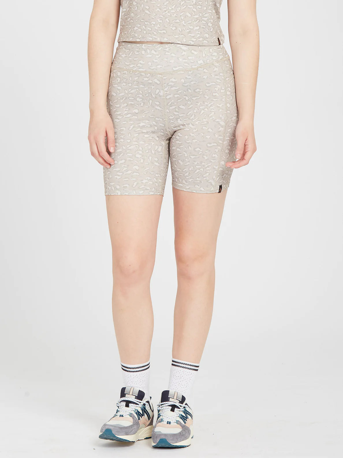 VOLCOM - LIVED IN BIKE SHORT - LEOPARD
