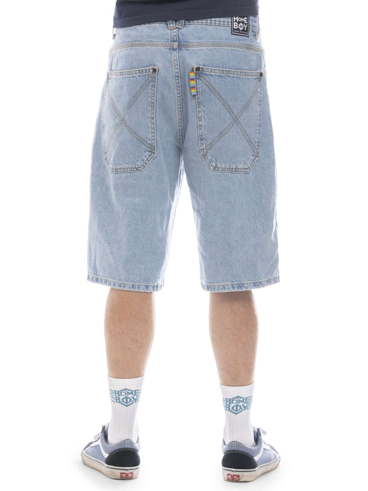HOMEBOY - X-TRA BAGGY SHORTS - MOON