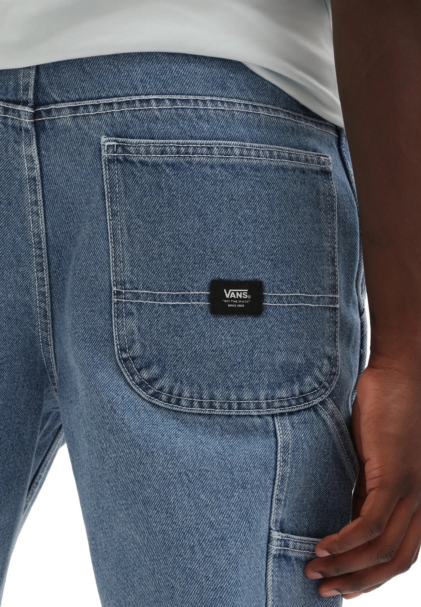 VANS - DRILL CHORE LOOSE DENIM SHORT - STNWSH