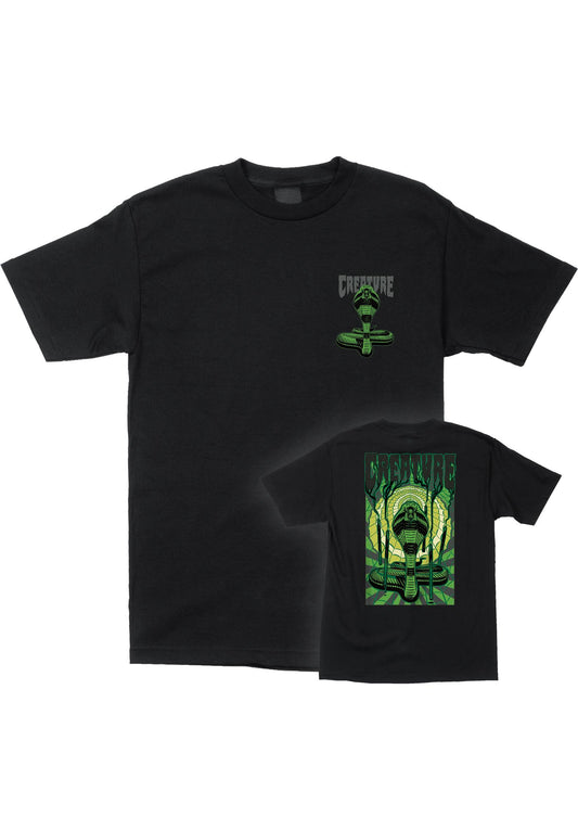 CREATURE - SWINDLER TEE - ECO BLACK