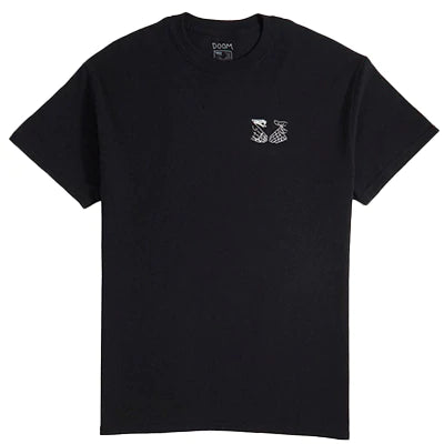 DOOM SAYERS - SNAKE SHAKE TEE - BLACK