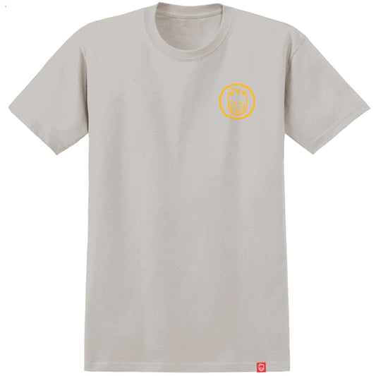 SPITFIRE - CLASSIC SWIRL TEE - ICE GREY/GOLD
