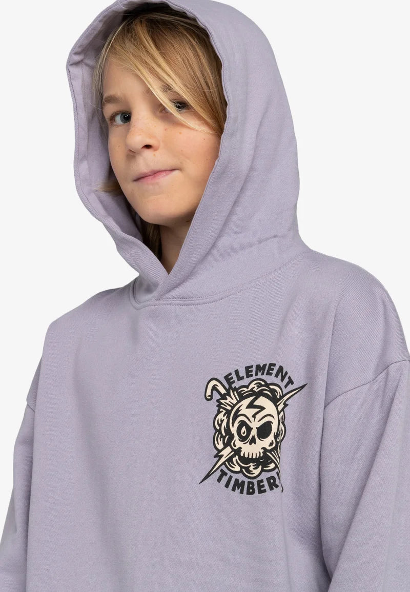 ELEMENT - SUMMON HOOD YOUTH - LAVENDAR GRAY