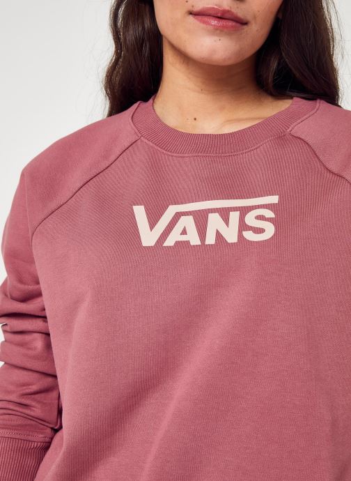 VANS - WM FLYING V FT BOXY CREW - DECO ROSE