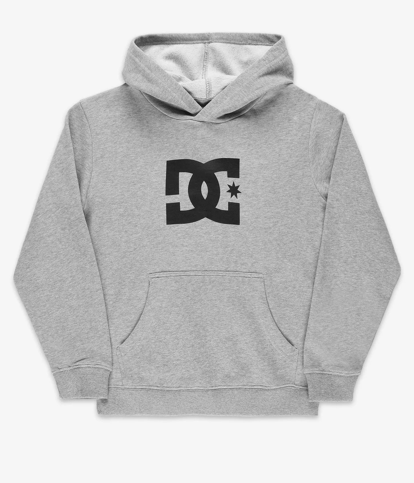 DC - STAR HOODIE BOY - HEATHER GREY