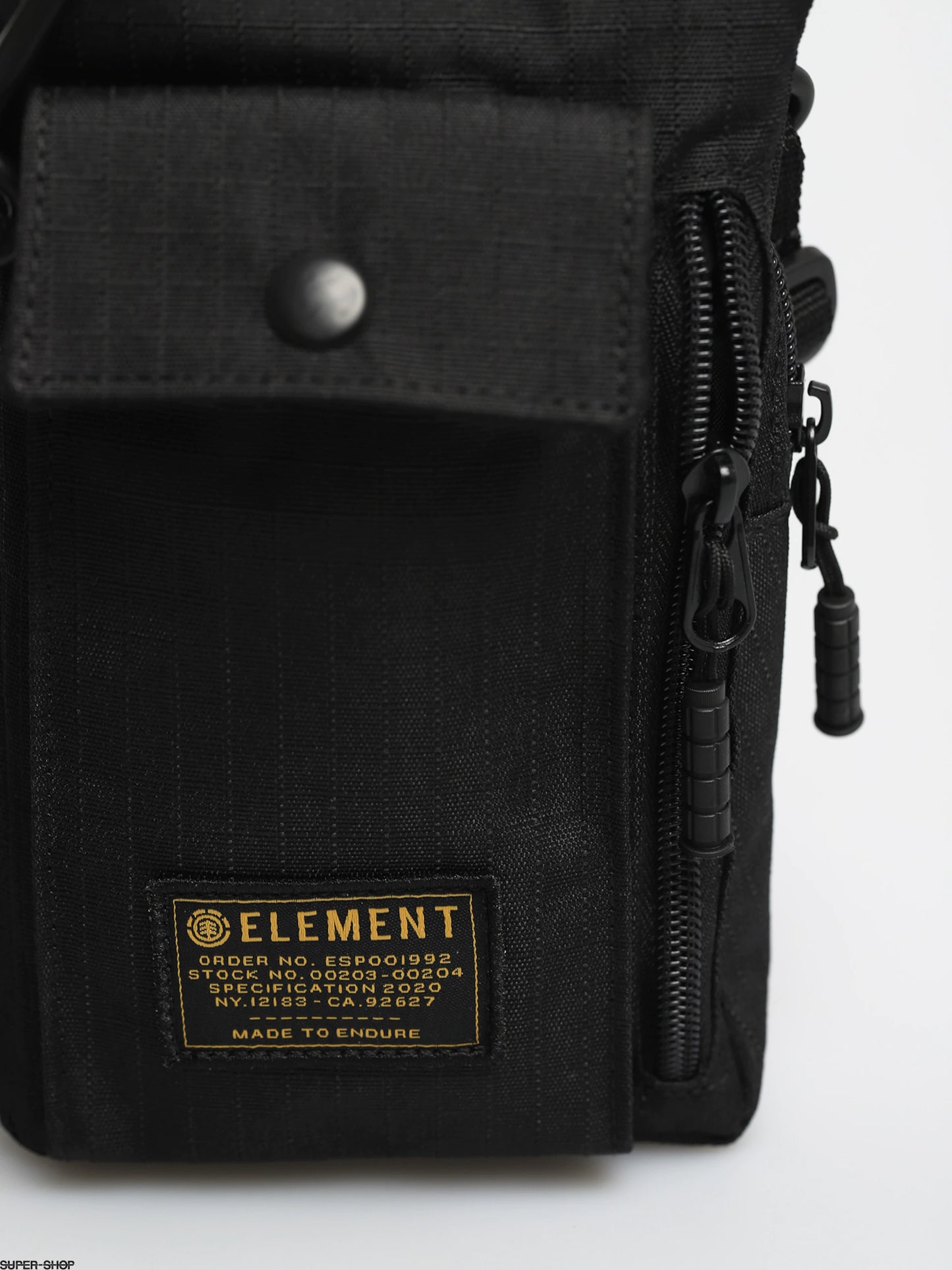 ELEMENT - RECRUIT STREET POUCH - FLINT BLACK