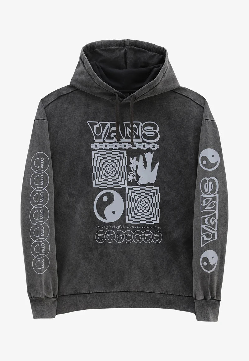 VANS - SYMBOLISM OS LS HOOD - BLACK