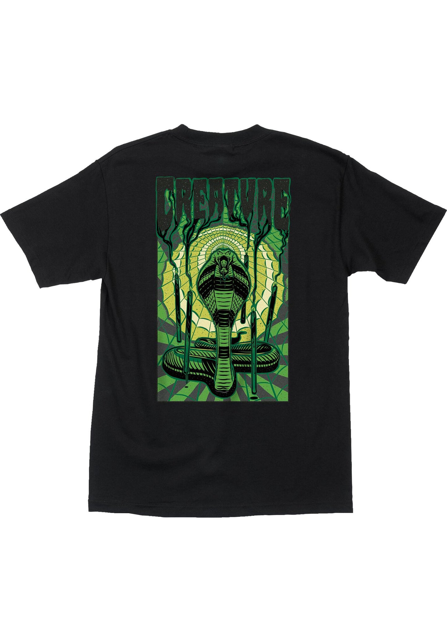 CREATURE - SWINDLER TEE - ECO BLACK