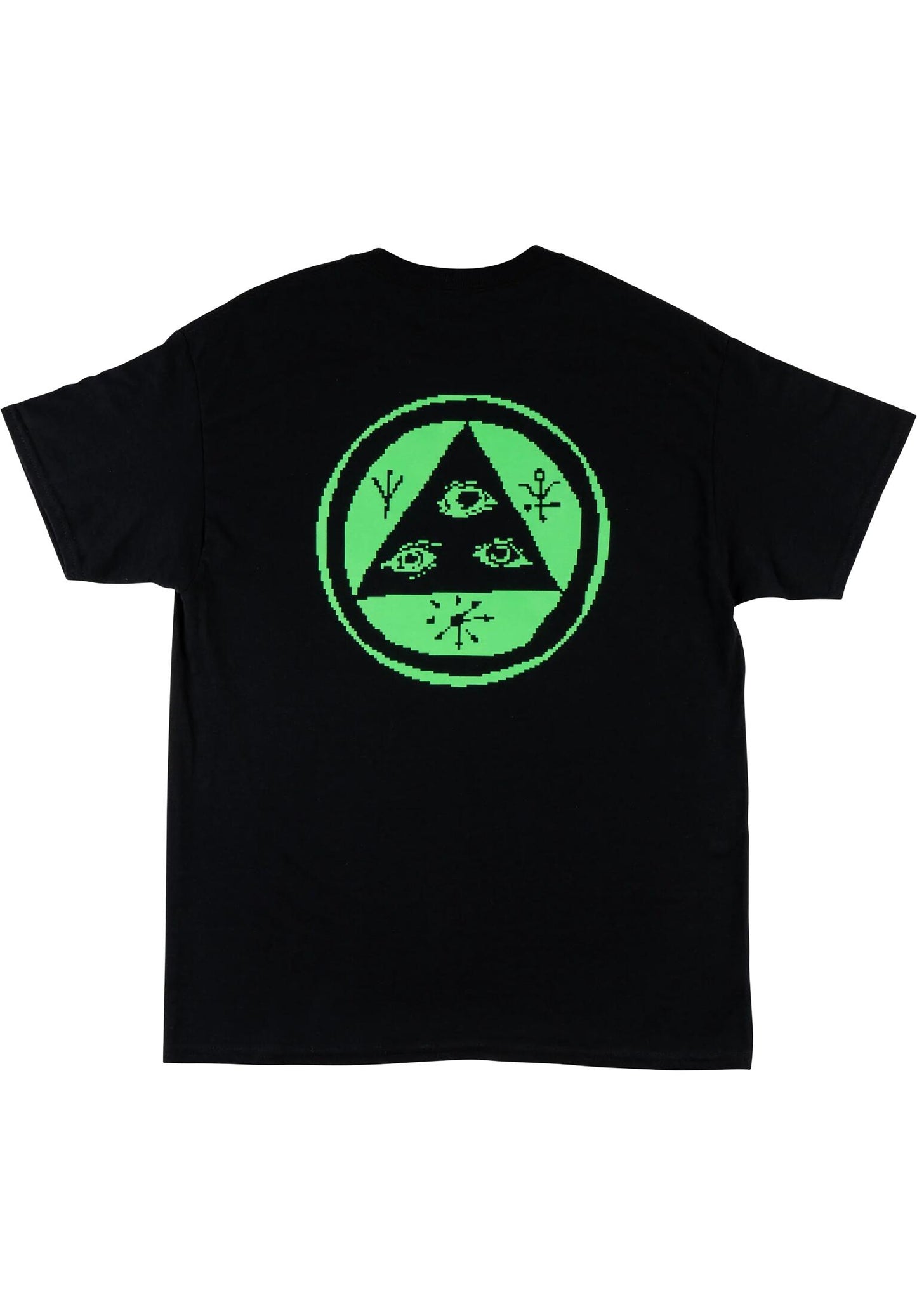 WELCOME - PIXEL TALI TEE - BLACK/GREEN