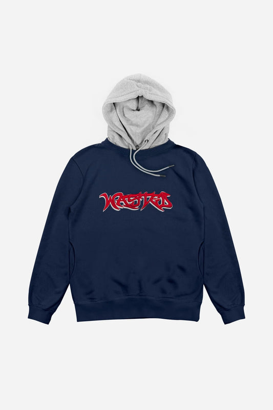 WASTED PARIS - TELLY SAVAGE HOOD - NIGH BLUE/ASH GREY