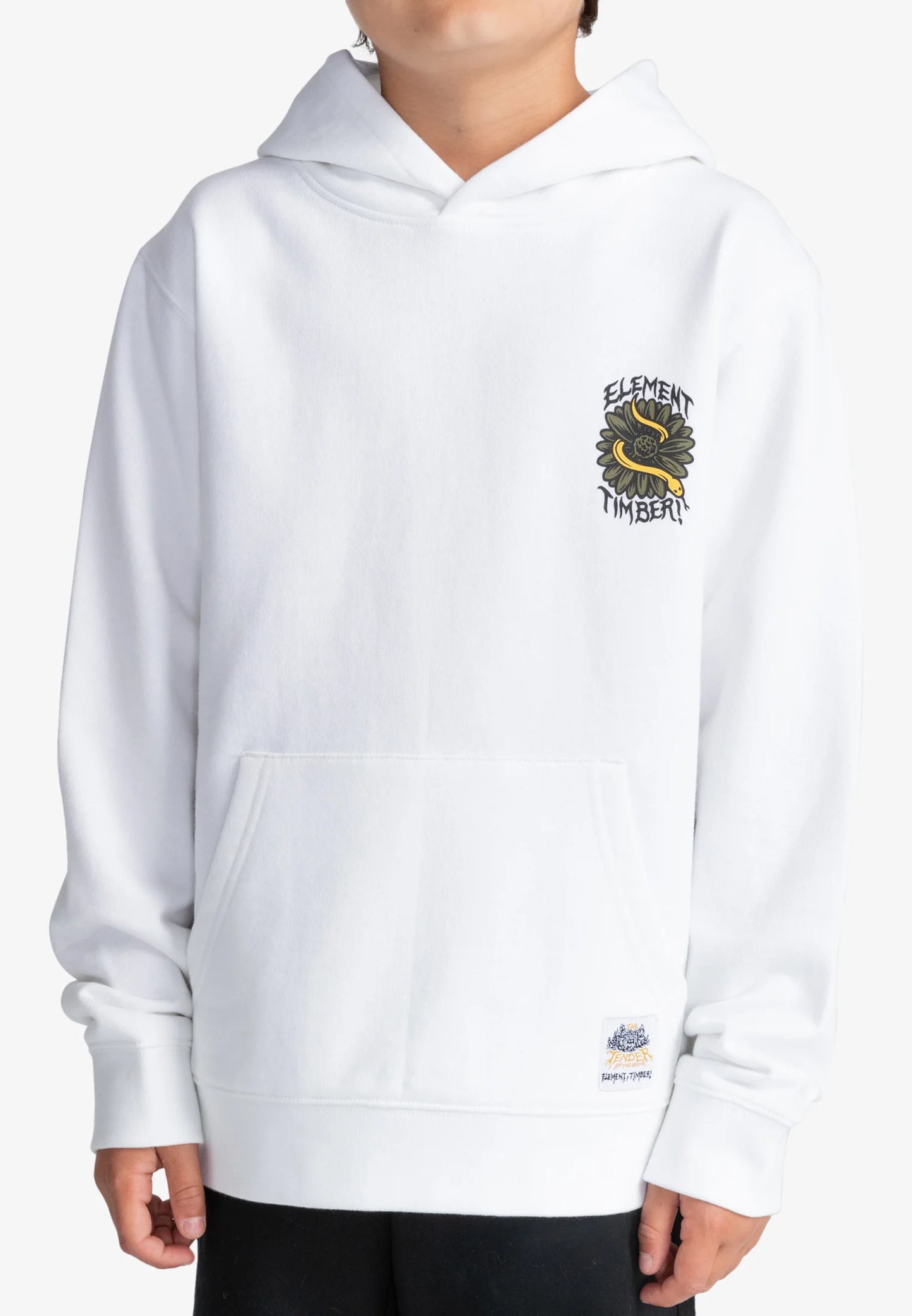 ELEMENT - COVERED HOOD YOUTH - OPTIC WHITE