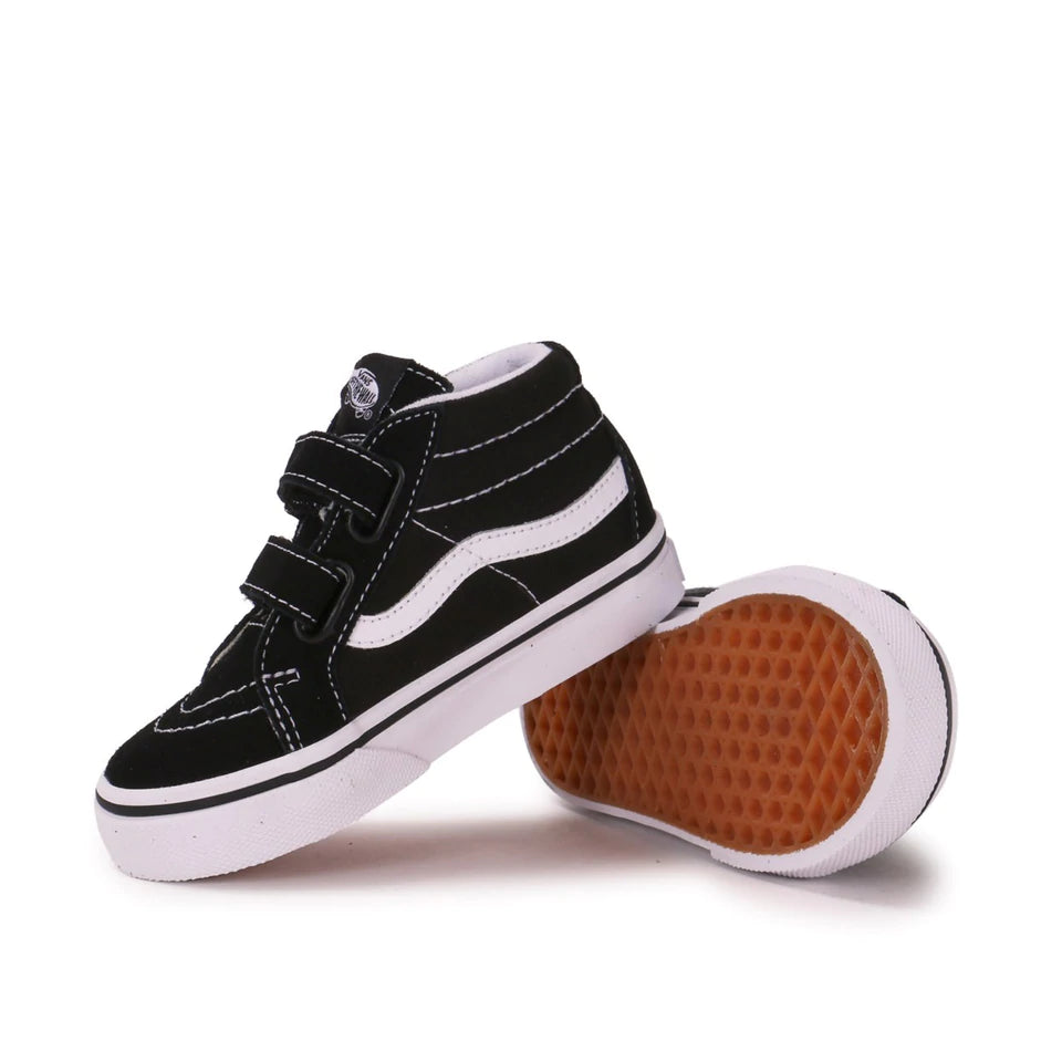 VANS - TODDLER SK8-MID REISSUE V - BLACK/TRUE WHITE