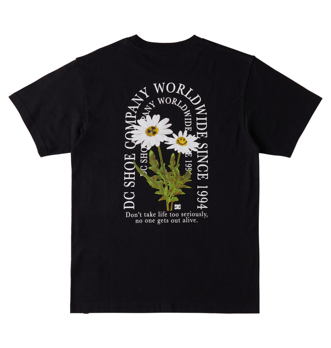 DC - TOO SERIOUS TEE - BLACK