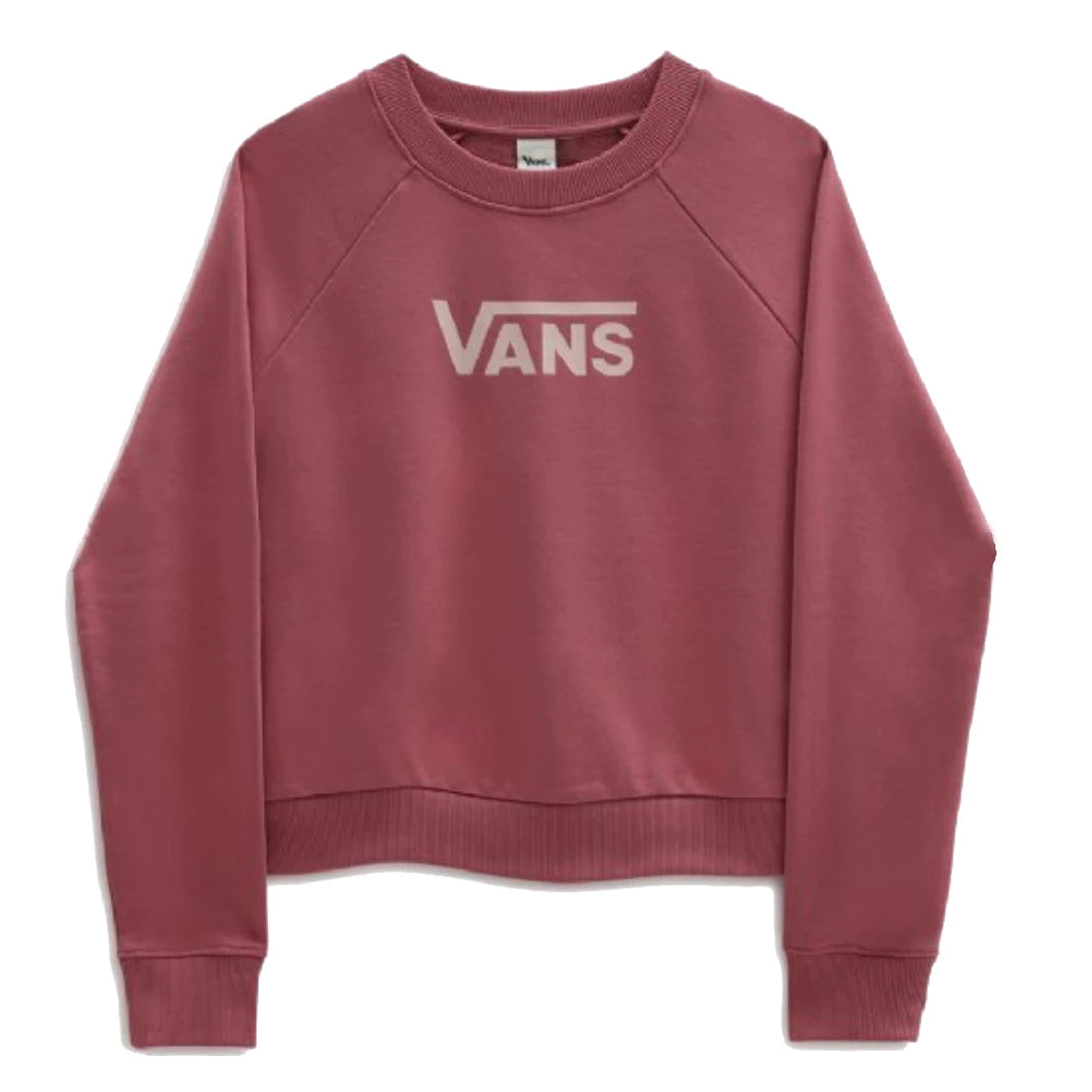 VANS - WM FLYING V FT BOXY CREW - DECO ROSE