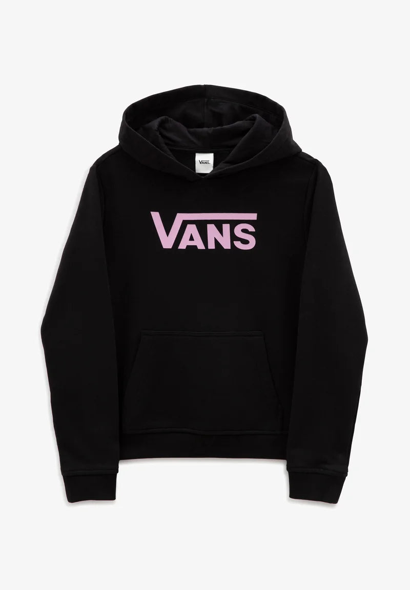 VANS - GR FLYING V HOODIE GIRLS - BLACK-BEGONIA PINK