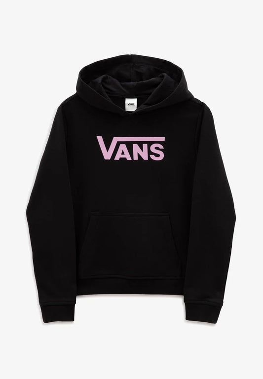 VANS - GR FLYING V HOODIE GIRLS - BLACK-BEGONIA PINK
