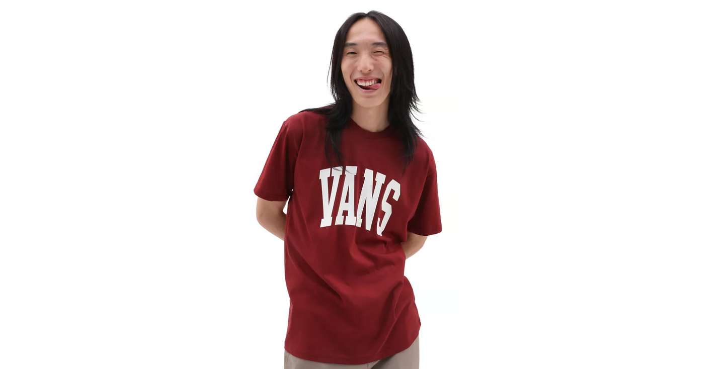 VANS - VARSITY TYPE SS TEE - SYRAH
