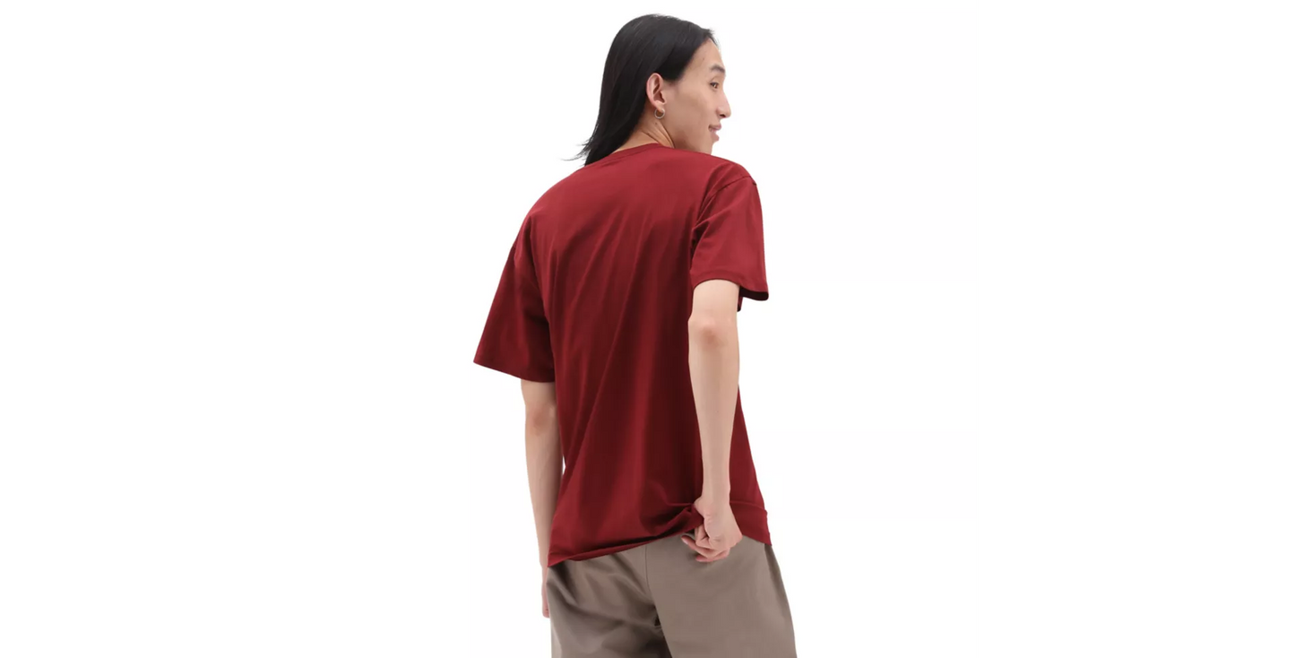VANS - VARSITY TYPE SS TEE - SYRAH