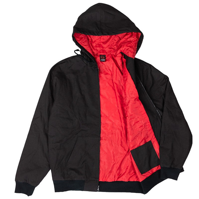 SPITFIRE - CLASSIC 87' SWIRL CUSTOM JACKET - BLACK/RED