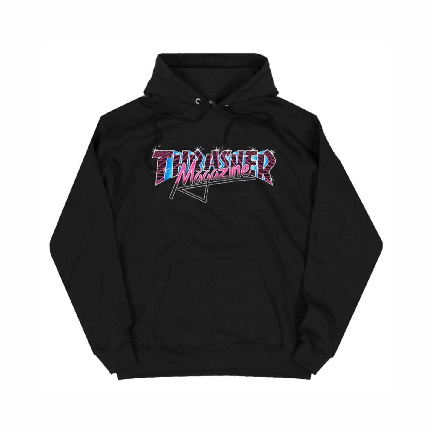 THRASHER - VICE LOGO HOODIE - BLACK