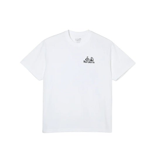 POLAR SKATE CO. - FLAT WIRE TEE - WHITE