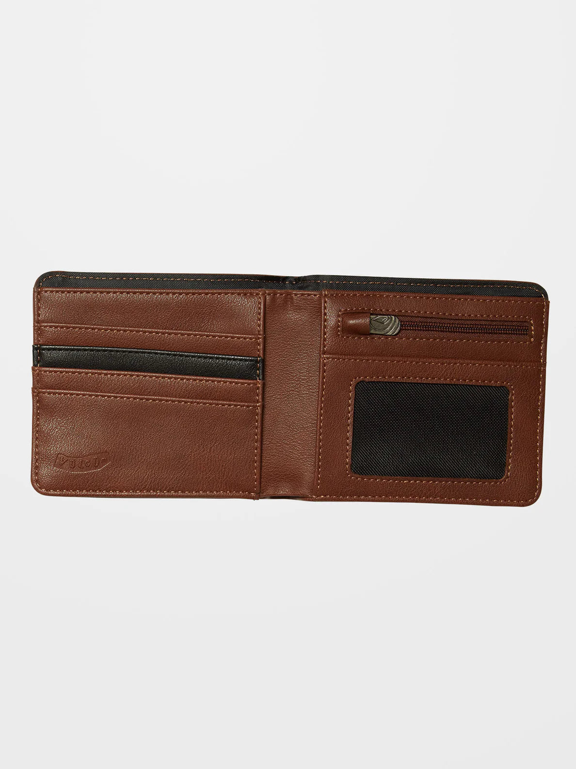 VOLCOM - SLIM STONE WALLET - BROWN