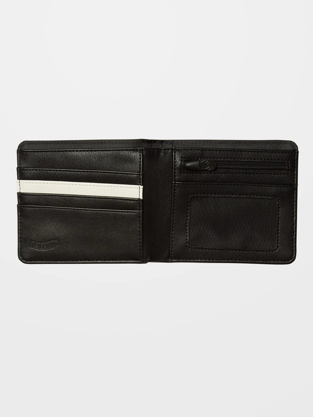 VOLCOM - SLIM STONE WALLET LARGE - BLACK