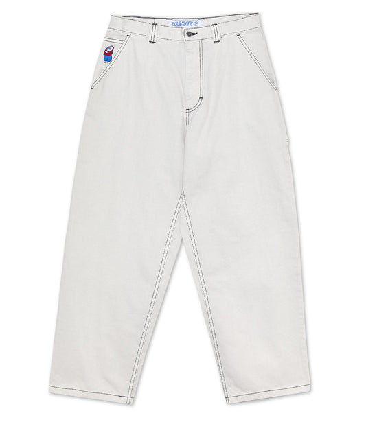POLAR - BIG BOY WORK PANTS - WASHED WHITE