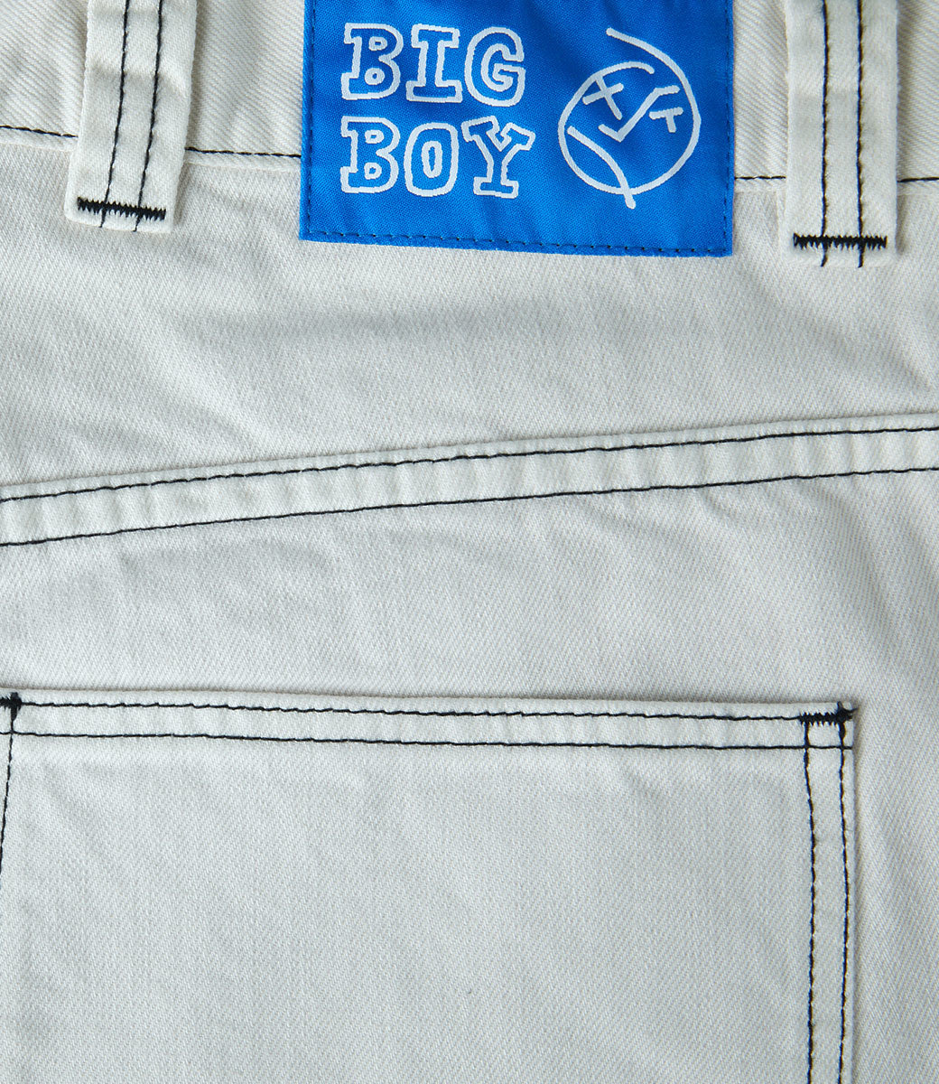 POLAR - BIG BOY WORK PANTS - WASHED WHITE