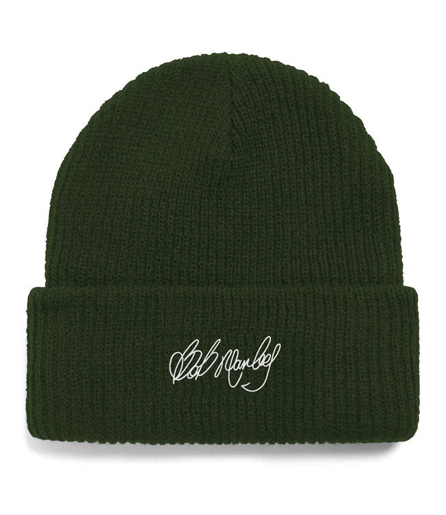 PRIMITIVE - BOB MARLEY STAND UP BEANIE - GREEN
