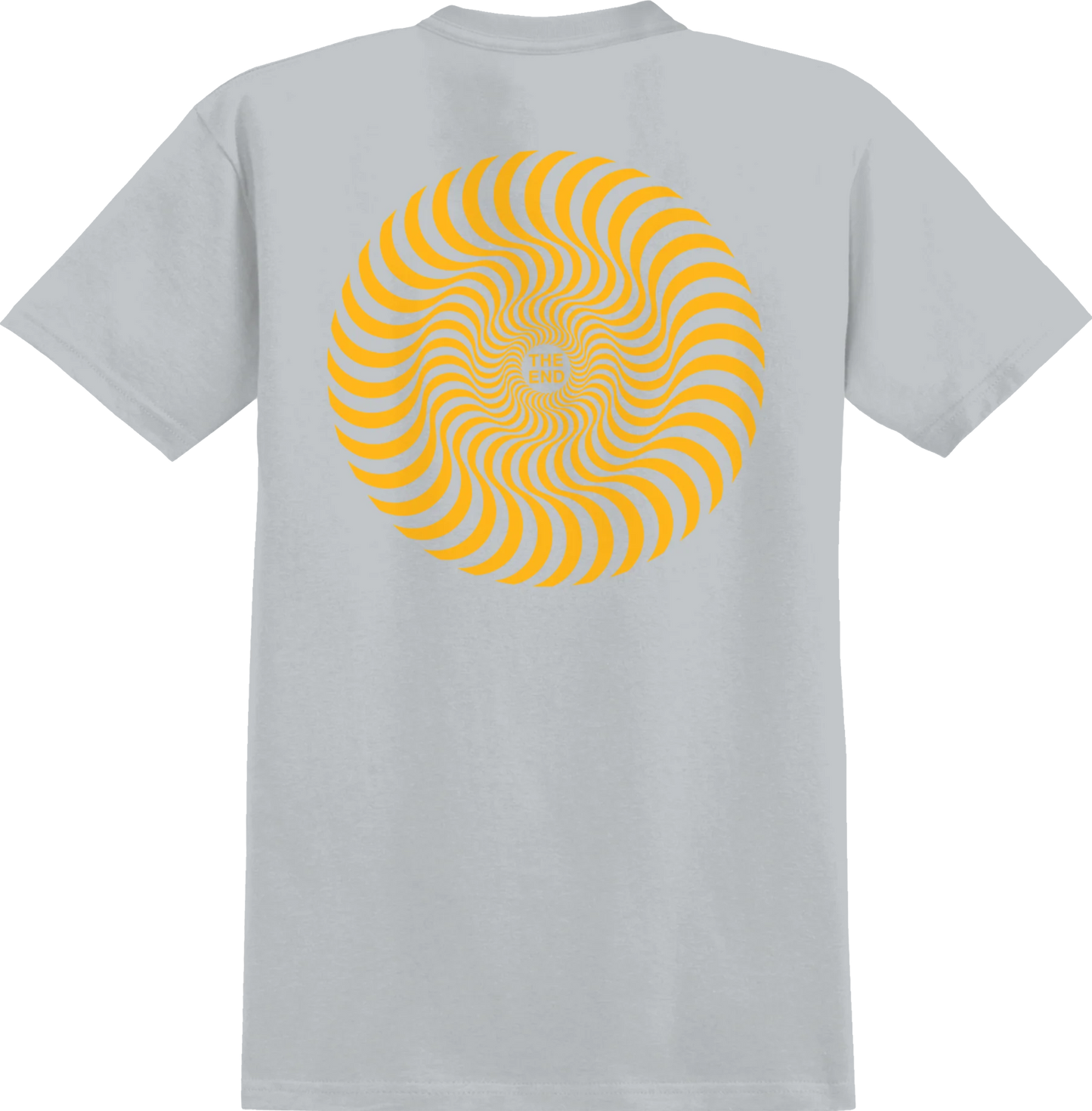 SPITFIRE - CLASSIC SWIRL TEE - ICE GREY/GOLD