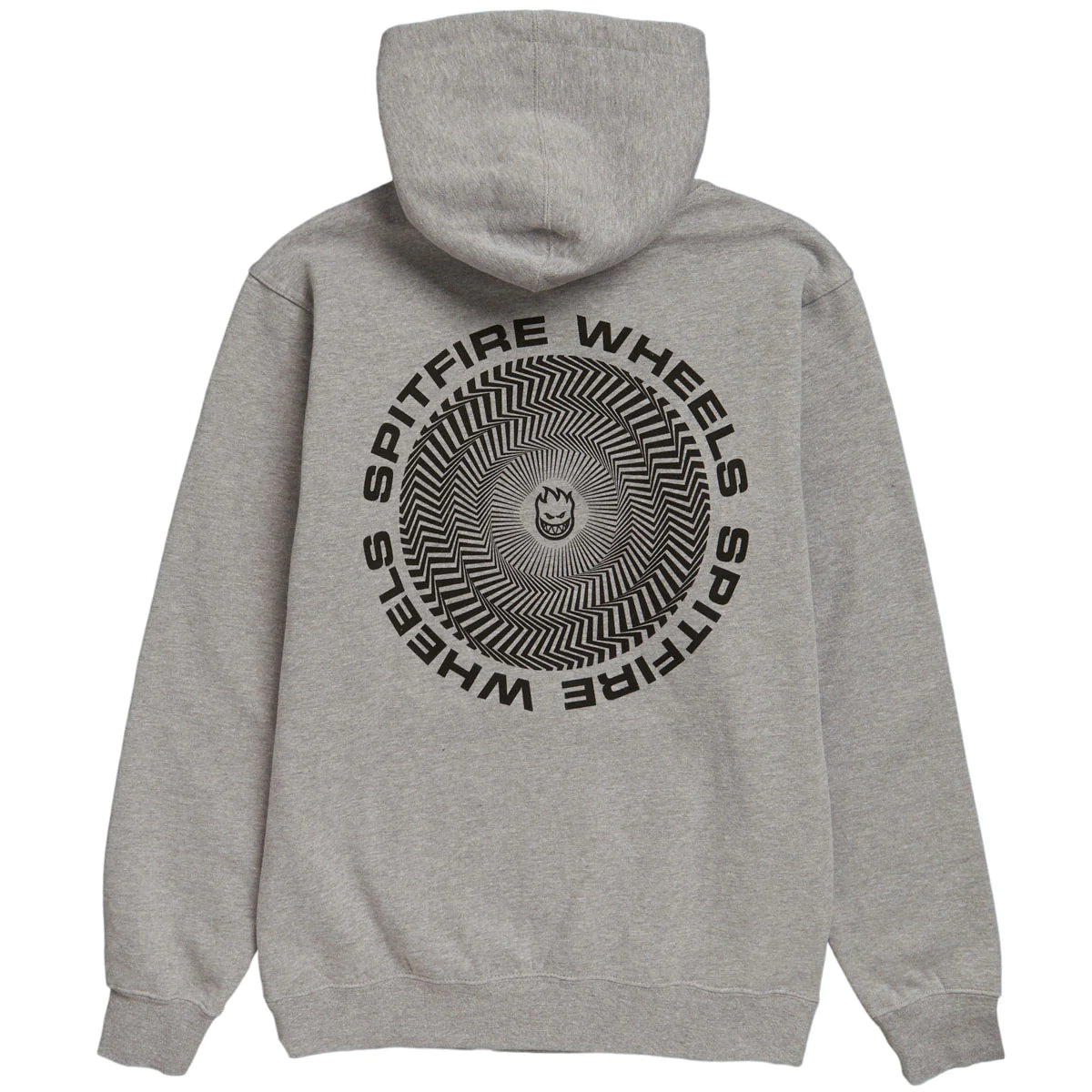 SPITFIRE - CLASSIC VORTEX PULLOVER HOODIE - HEATHER GREY/BLACK