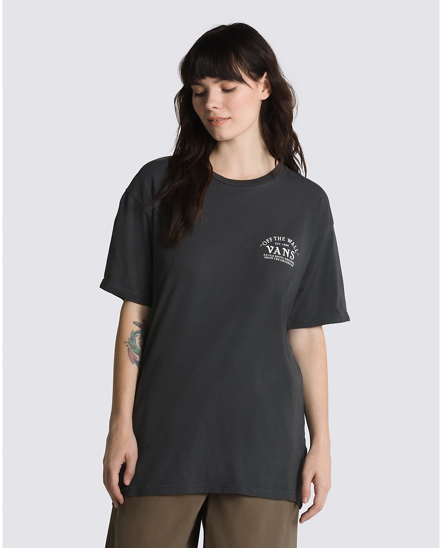 VANS - GROUND UP TEE - BLACK