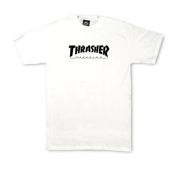 THRASHER - SKATE MAG YOUTH TEE - WHITE
