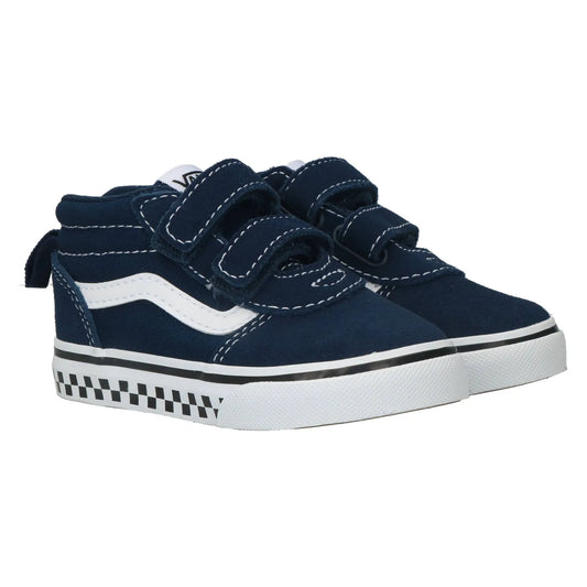 VANS - WARD MID V - SIDEWALL CHECKERBOARD BLUE