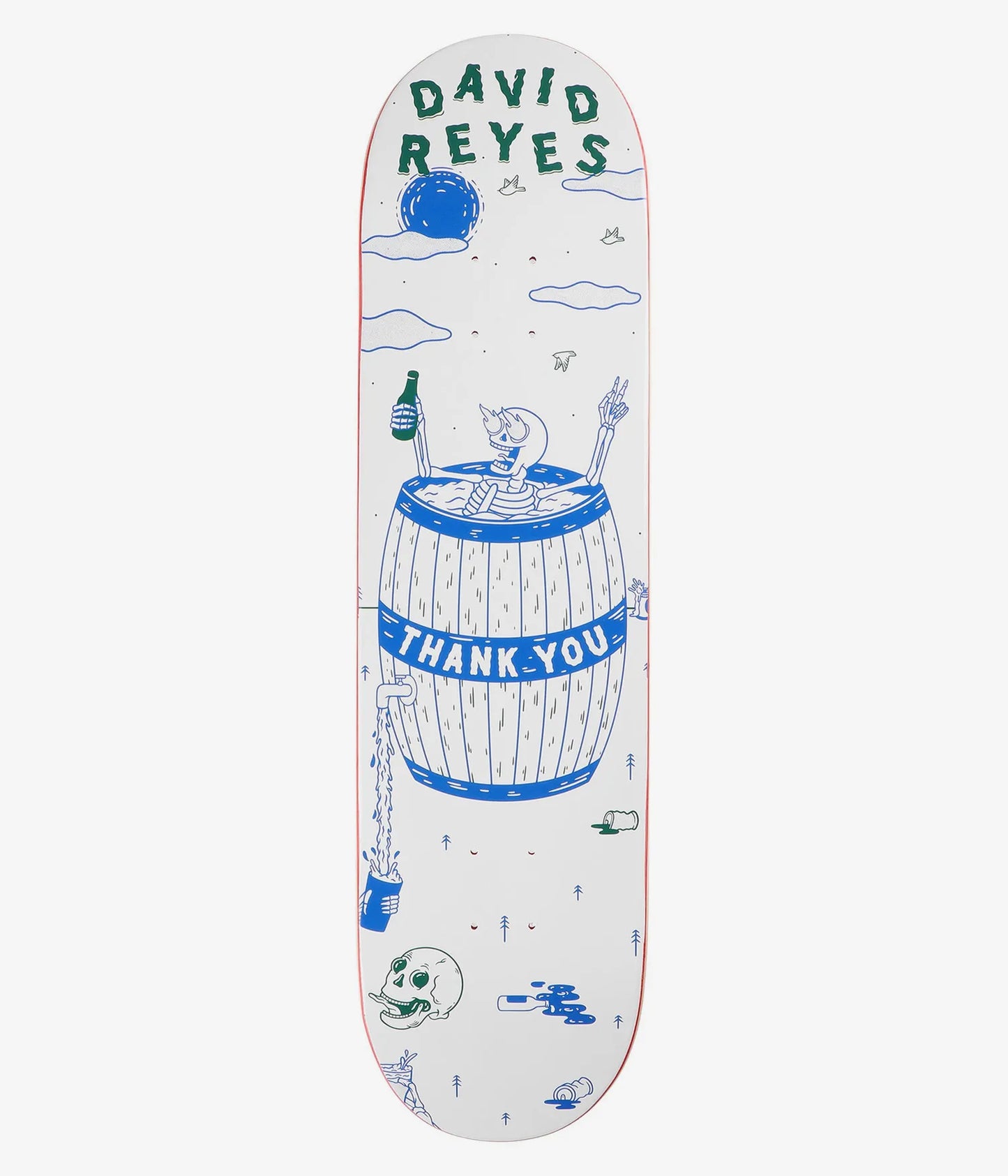 THANK YOU - DAVID REYES BARRELED - BLUE - 8.25