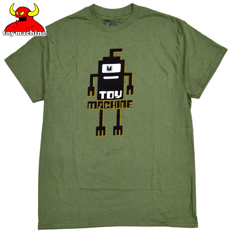 TOY MACHINE BINARY TEE - MILITARY