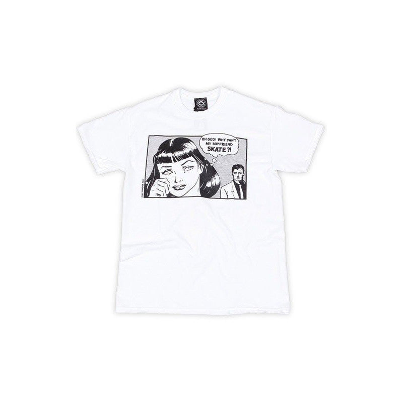 THRASHER - BOYFRIEND TEE - WHITE
