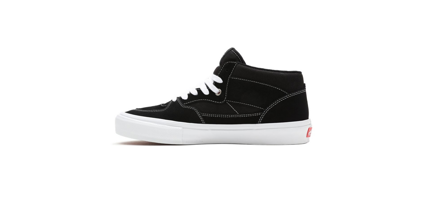 VANS - SKATE HALF CAB - BLACK WHITE